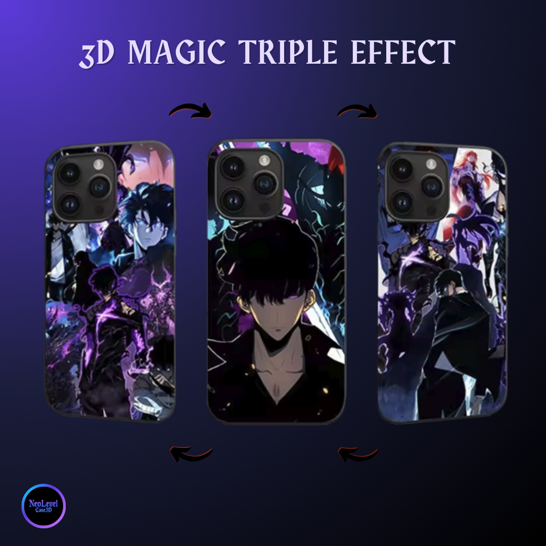 3D Shadow Hunter Phone Case