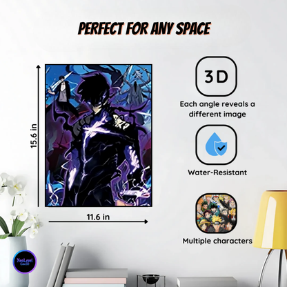 3D Shadow Hunter Poster