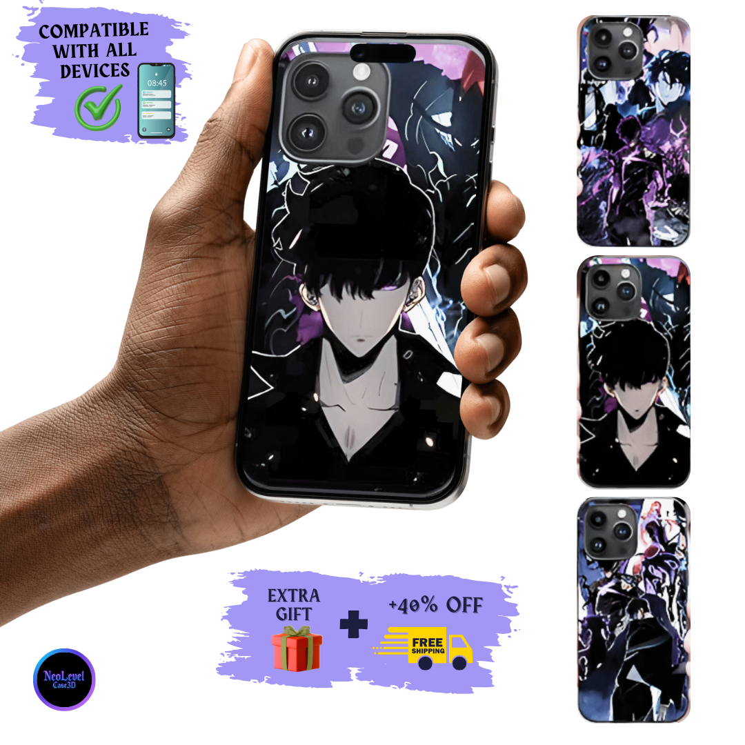 3D Shadow Hunter Phone Case